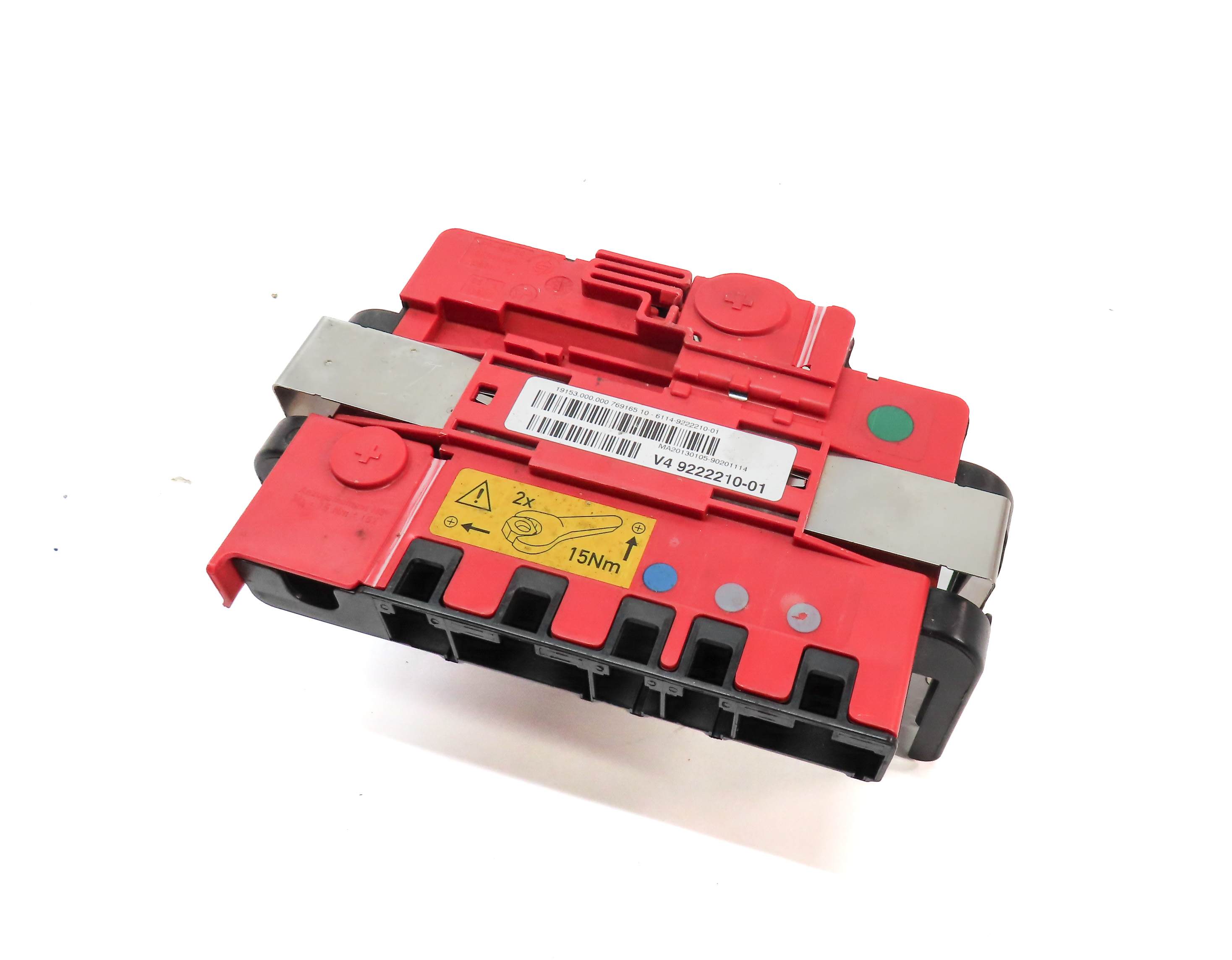 2013 BMW X5 (E70) 3.0L (N55) ENGINE POSITIVE BATTERY POWER DISTRIBUTION PLATE — exact item pictured